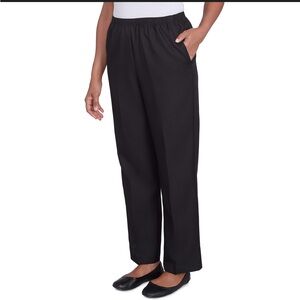 Alfred Dunner Classic Twill Average Length Pants